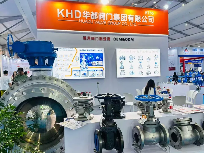 Zhejiang Int'l Valve Industry Chain Fair 2026 afsluttet med succes — Tak fordi du besøgte Huadu Valve Group (KHD) på stand 8T65
