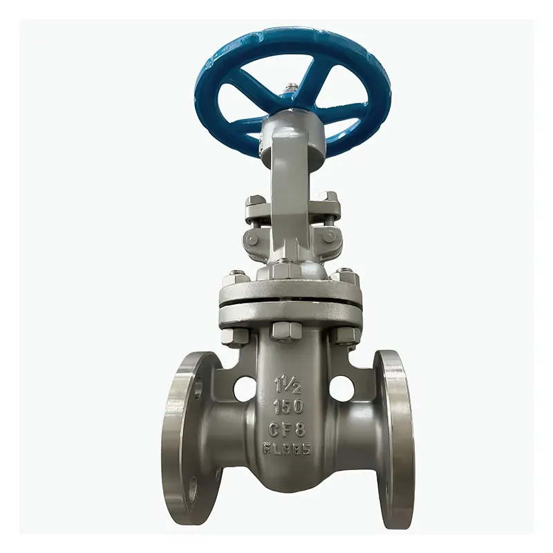 Rustfrit stål 304 flanger portventil